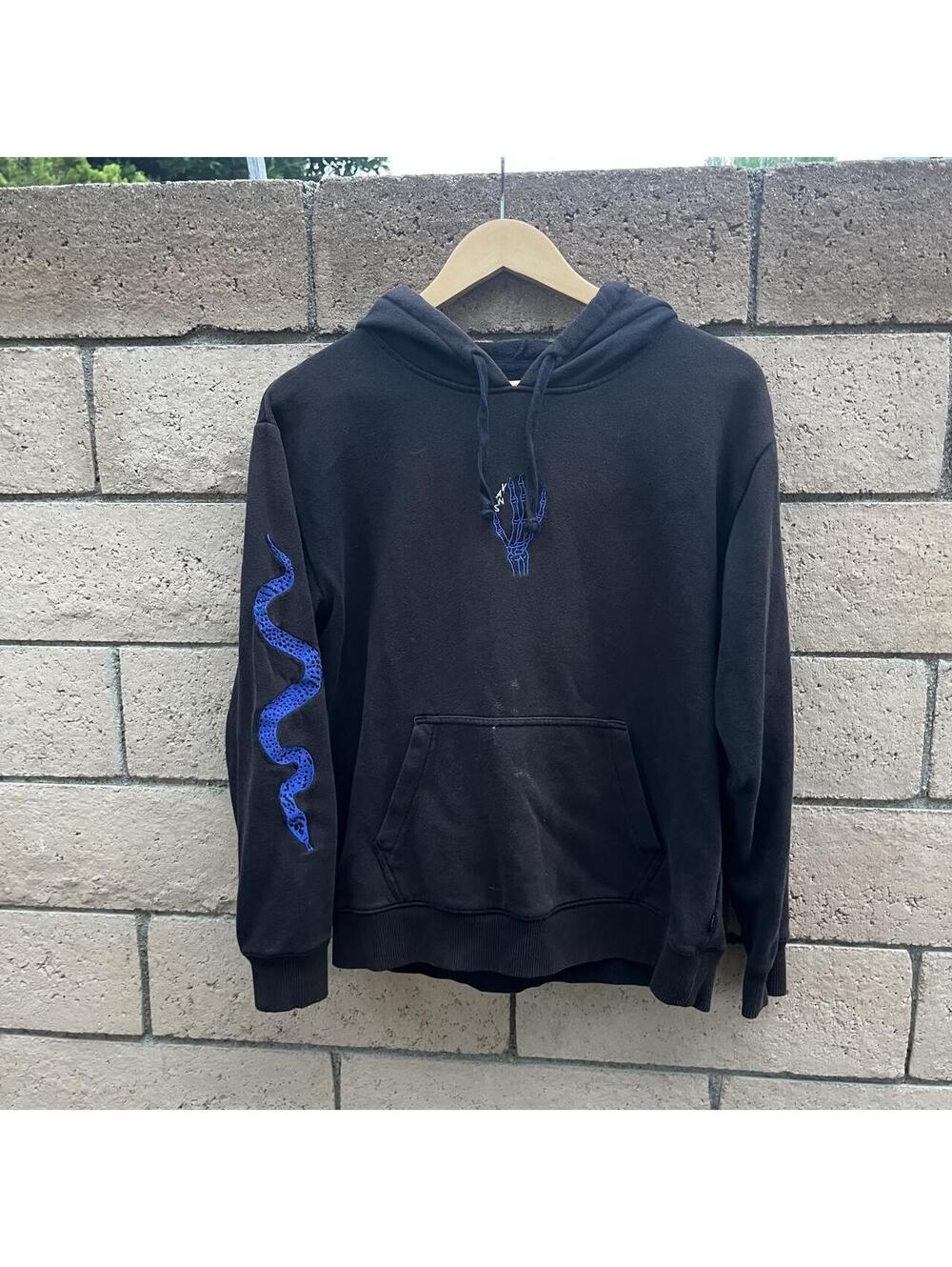 Vintage Y2K grunge vans hoodie | size S